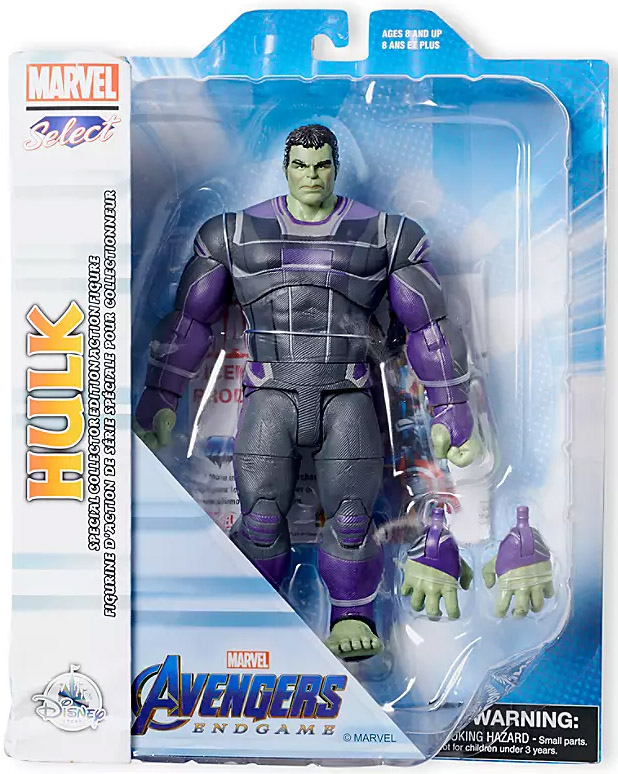 Marvel Select Endgame Hulk Disney Store Exclusive Packaged