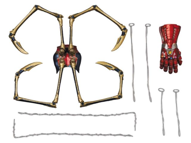 Medicom Iron Spider MAFEX Endgame Figure Accessories