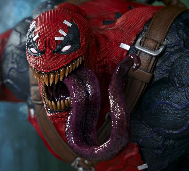 PCS Venompool Statue Close-Up of Tongue Extended Head