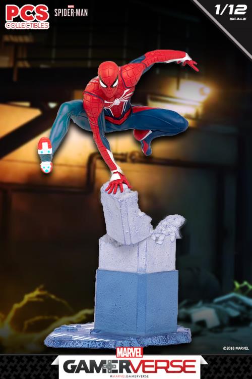 PS4 Spider-Man Advanced Suit Figure PCS Collectibles