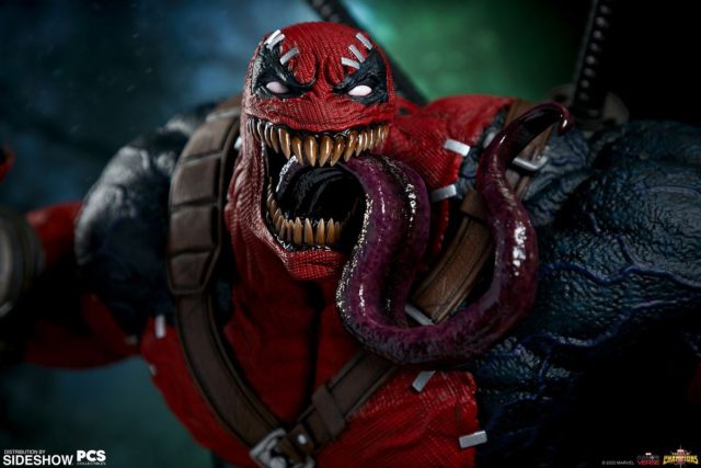 PopCultureShock Venompool Statue Mouth Opened with Tongue Head