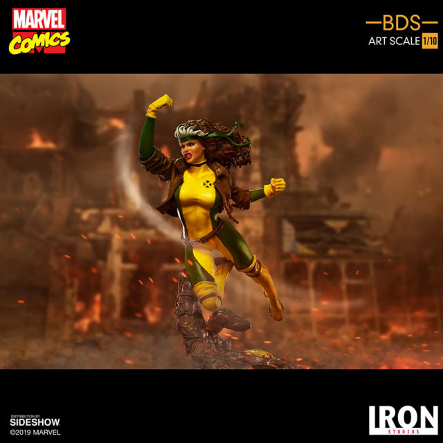 Rogue Battle Diorama Series Iron Studios Statue 2020 X-Men