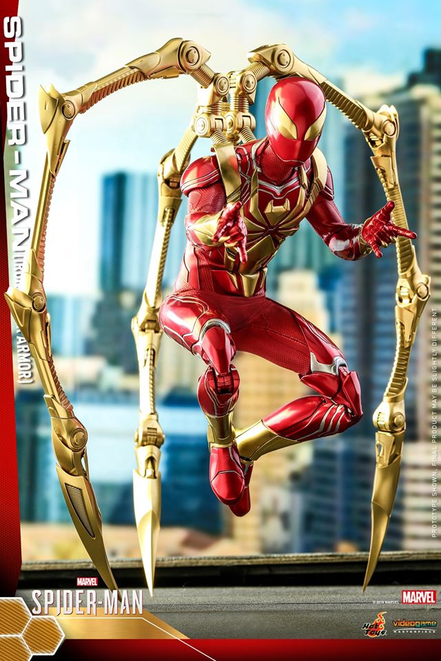 iron spider suit action figure