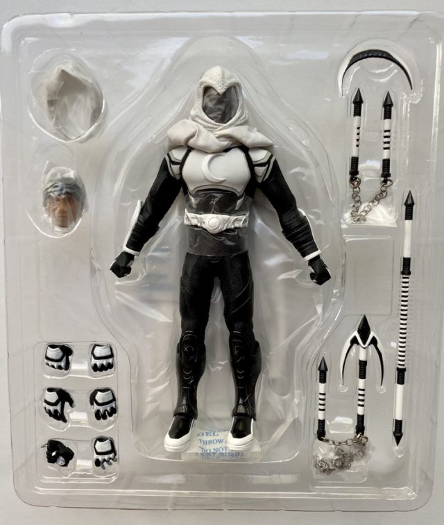 ONE:12 Collective Modern Moon Knight Figure and Accessories in Plastic Tray