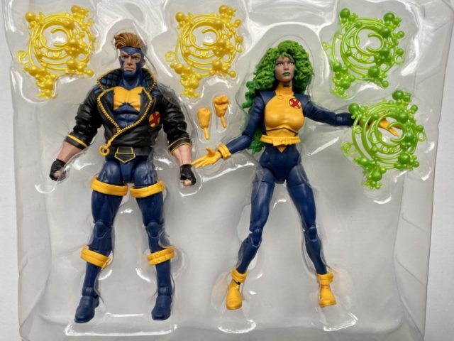 80th Anniverary Marvel Legends Polaris Havok Two-Pack and Accessories