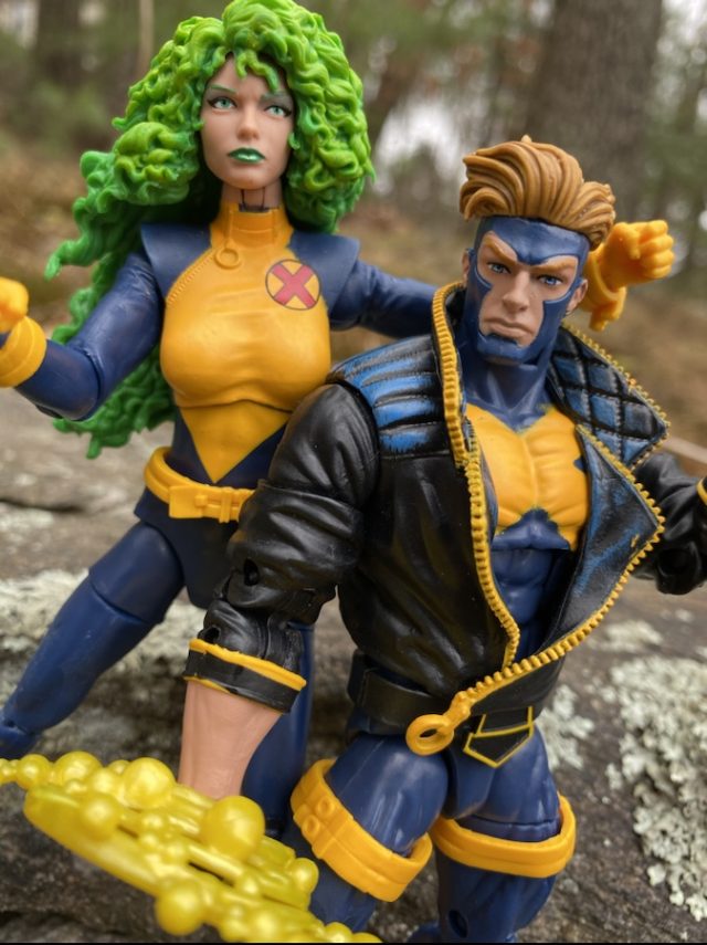 X-Men Marvel Legends X-Factor Havok Polaris Review Fists