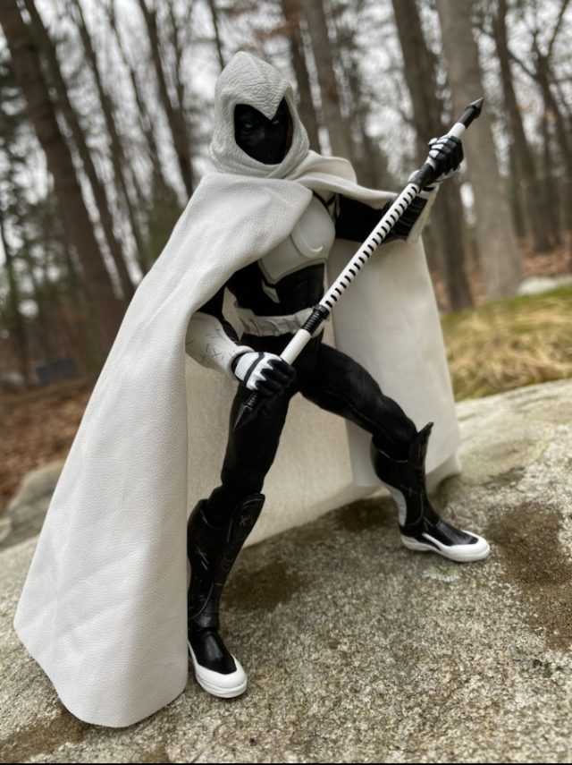 Review ONE 12 Collective Moon Knight Modern Variant Figure with Bo Staff