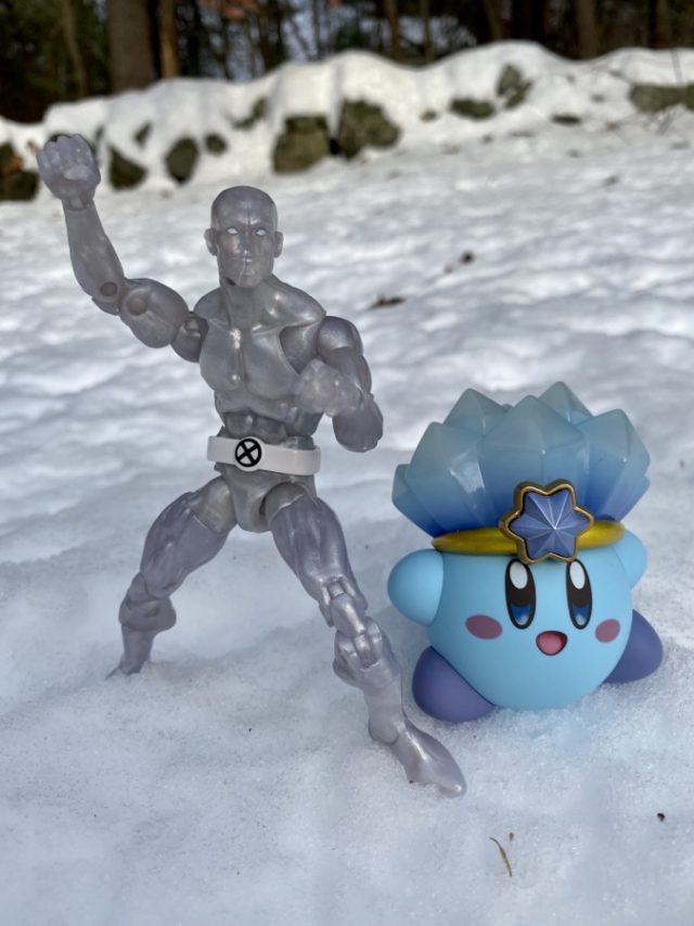 Nendoroid Ice Kirby with X-Men Legends Iceman Action Figure