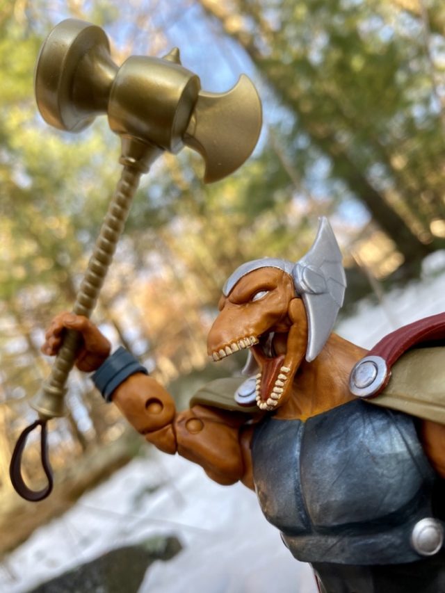 Articulated Jaw on Beta Ray Bill Marvel Legends Figure