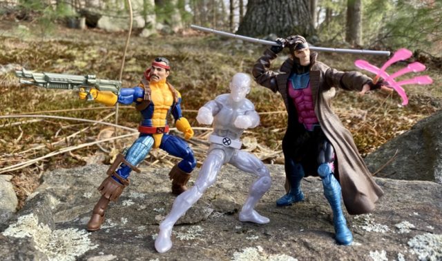 X-Men Legends Figures Hasbro Iceman Gambit Forge