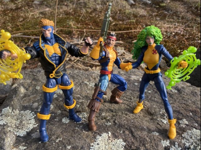 Marvel Legends X-Factor Havok Forge Polaris Figures