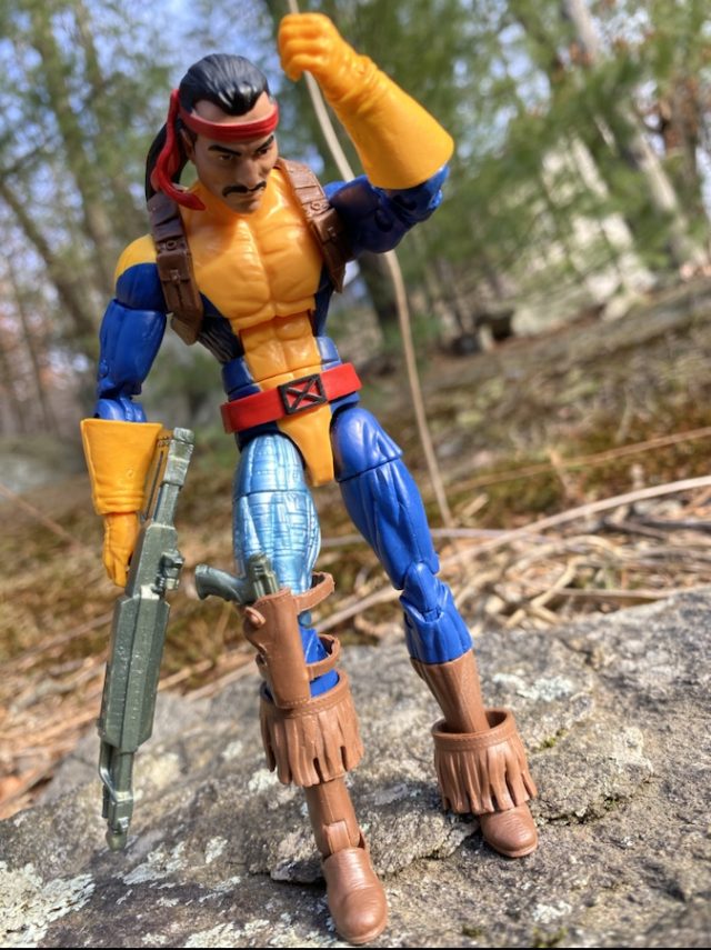 Loose Boots and Add-On Pieces on Forge X-Men Legends Figure