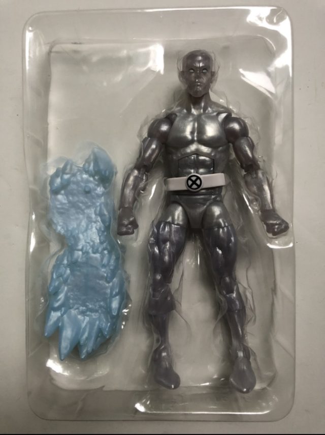 Iceman Marvel Legends 2019 Figure and Accessories Unboxing
