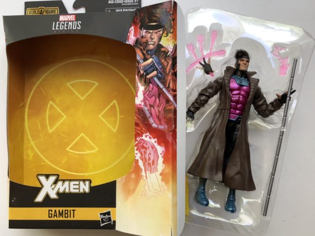 Unboxing X-Men Legends Gambit Six Inch Figure