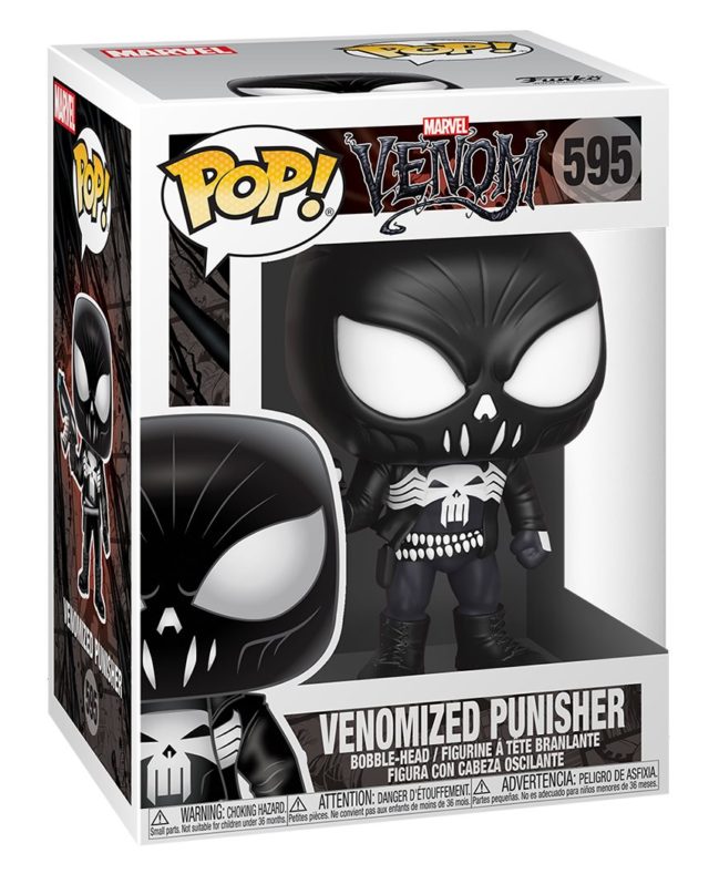 Funko POP Venomized Punisher Figure in Box Maximum Venom