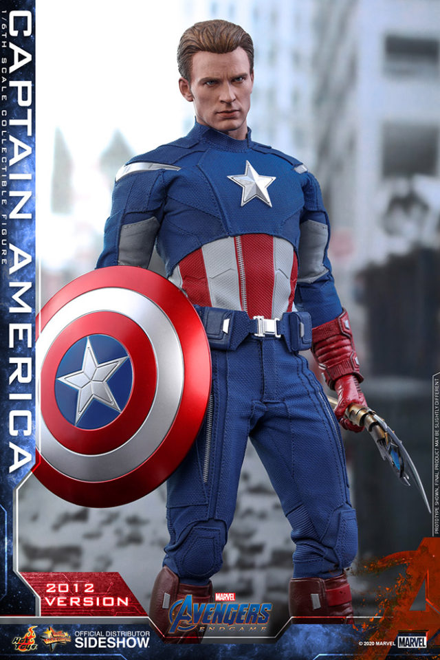 Hot Toys Captain America 2012 Version Sixth Scale Figure