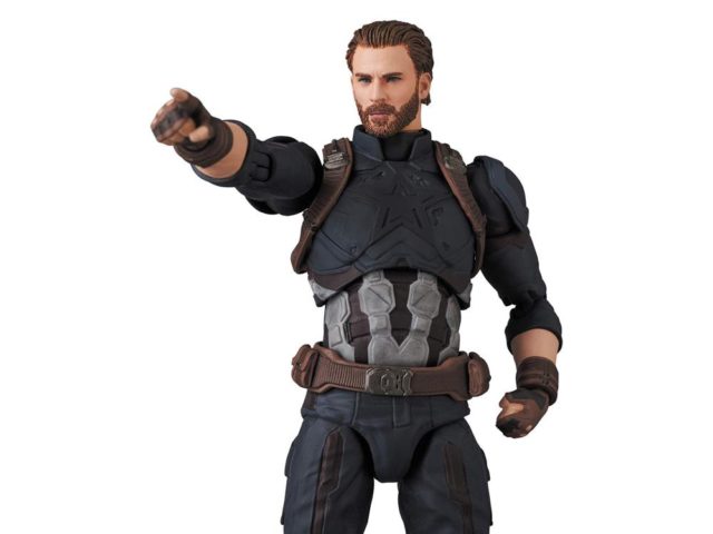 MAFEX Infinity War Captain America Figure Pointing