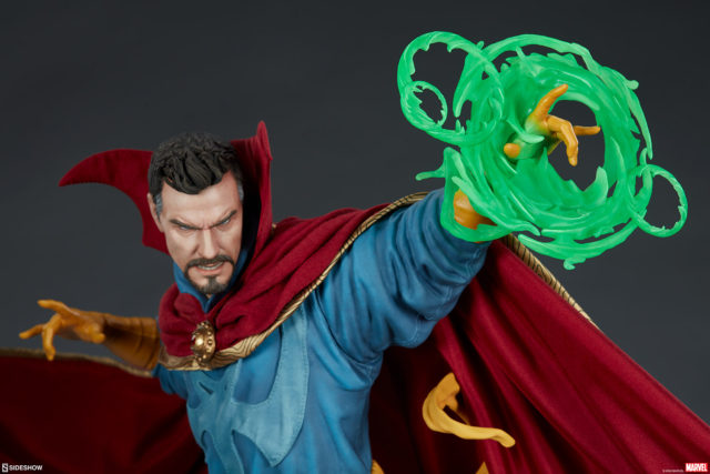 Magical Effects Piece on Doctor Strange Sideshow Maquette Statue
