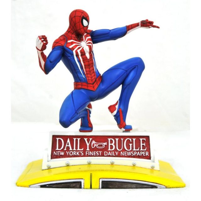Marvel Gallery Spider-Man on Taxi Cab Exclusive PVC Figure