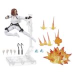 Black Widow Marvel Legends Deluxe White Costume Figure Up for Order!