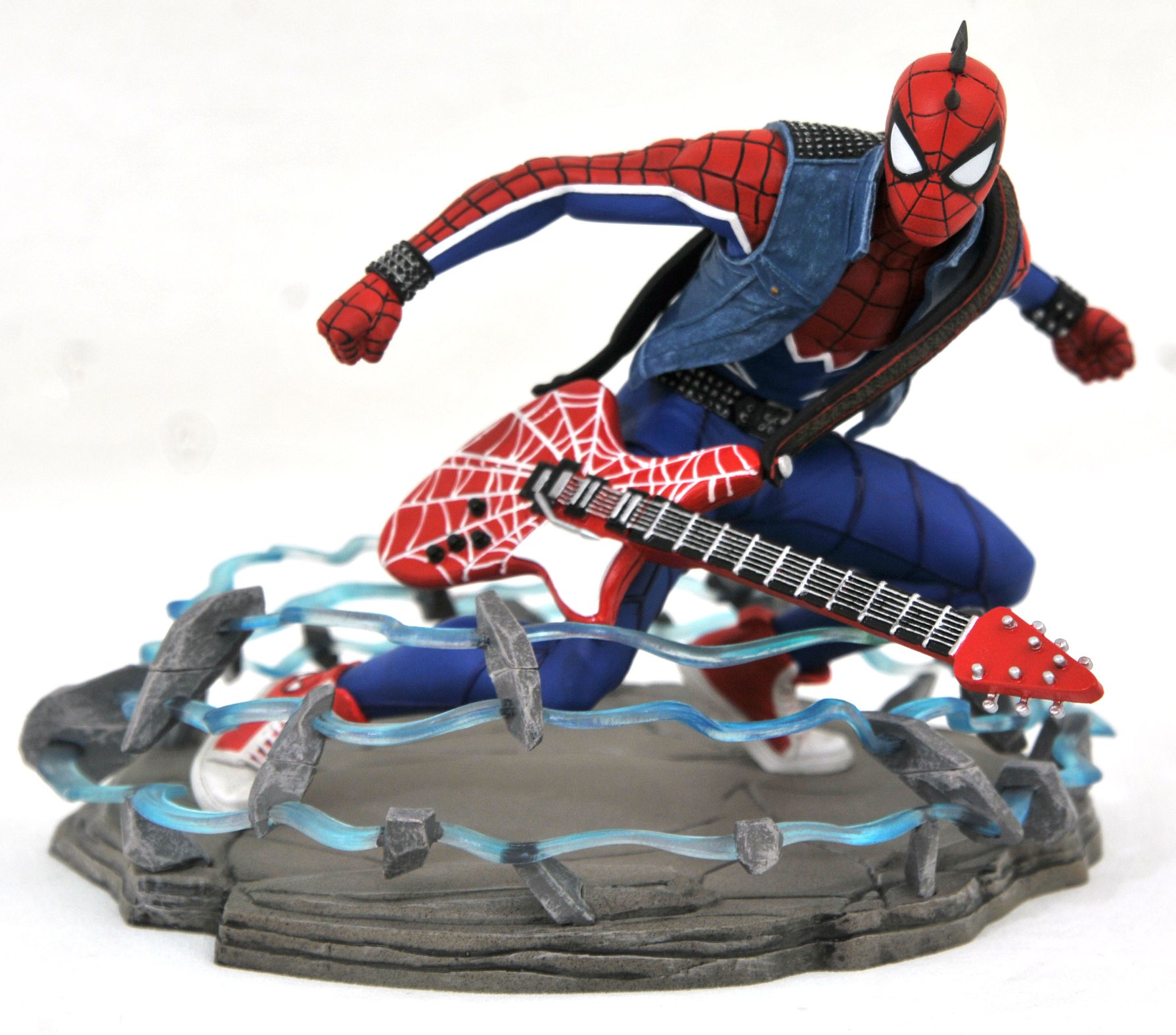 Rådne Forlænge Vind GameStop Exclusive Marvel Gallery Spider-Punk & PS4 Spider-Man PVC Statues!  - Marvel Toy News