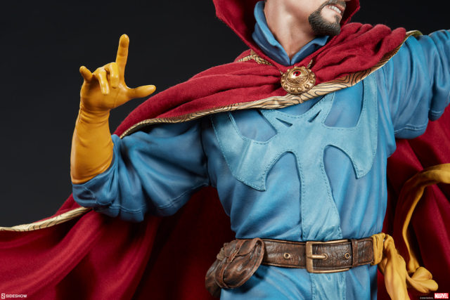 Texture on Sideshow Marvel Dr Strange Maquette Statue Costume