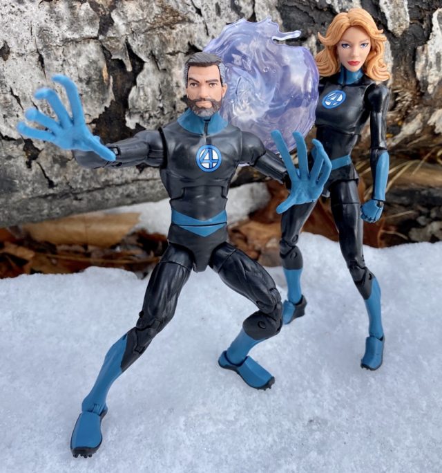 Marvel Legends Fantastic Four Reed Richards and Sue Storm 6" Figures