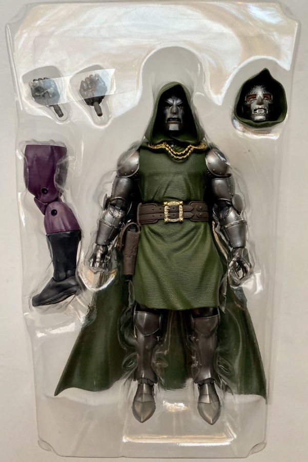 Doctor Doom Marvel Legends Super Skrull Series Figure and Accessories