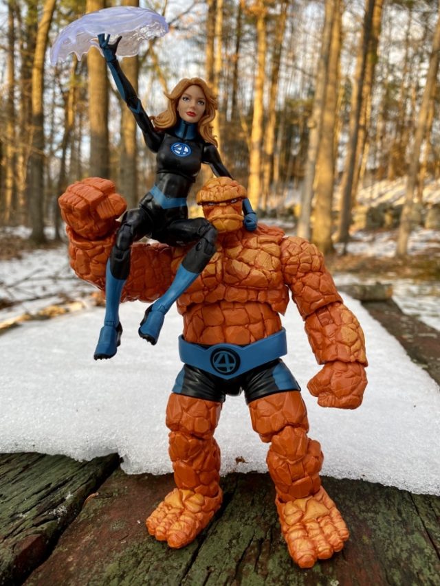 The Thing and Invisible Woman Hasbro Marvel Legends 2020 Figures