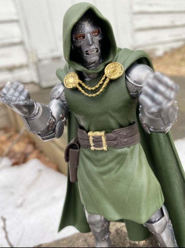 Classic Head on Dr Doom Super Skrull Series Marvel Legends Action Figure