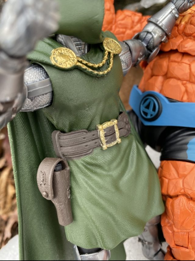 Close-Up of Details on Fantastic Four Legends Doom 6" Figure