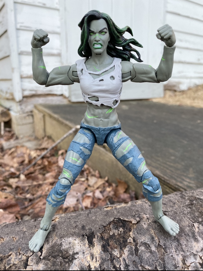 desnudo cocodrilo mezclador REVIEW: Marvel Legends She-Hulk Figure (Fantastic Four Super Skrull Series)  - Marvel Toy News