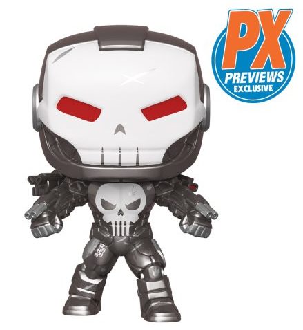 Previews Exclusive War Machine Punisher POP Funko Figure