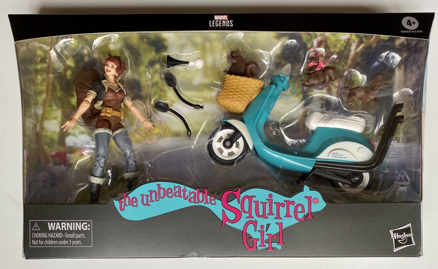 Details about   Marvel Legends Series The Unbeatable Squirrel Girl 6" Figure with Scooter 