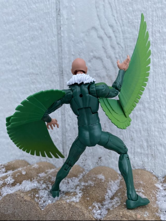 Back of 2020 Hasbro Marvel Vulture Legends Figure