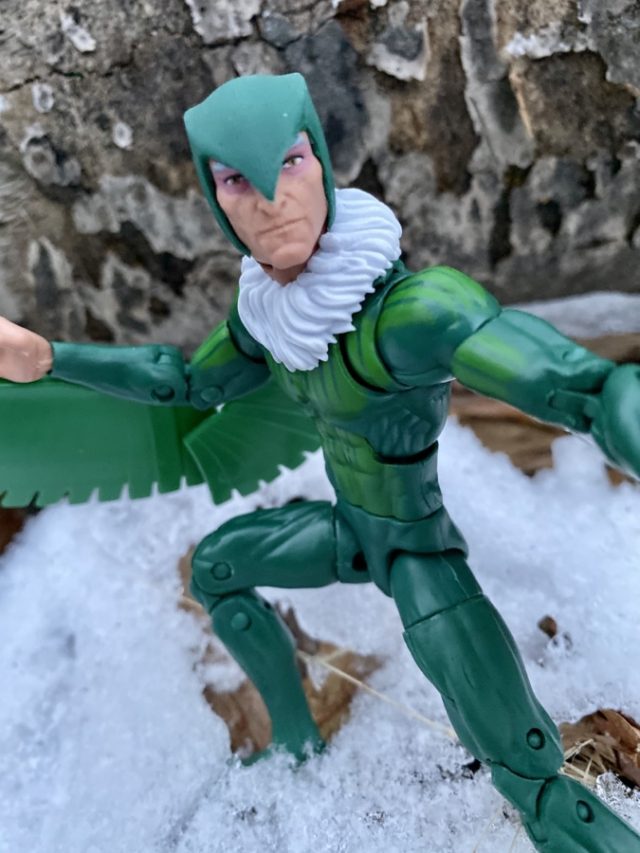 Helmeted Head on Vulture Spider-Man Marvel Legends 2020 Figure