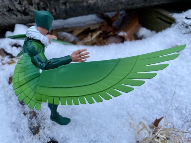 Gradient on Wings of Vulture Spider-Man Legends Figure