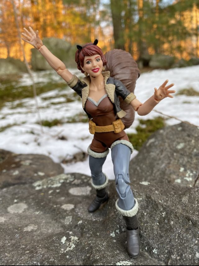 Squirrel Girl Figure Hasbro Marvel Legends Review