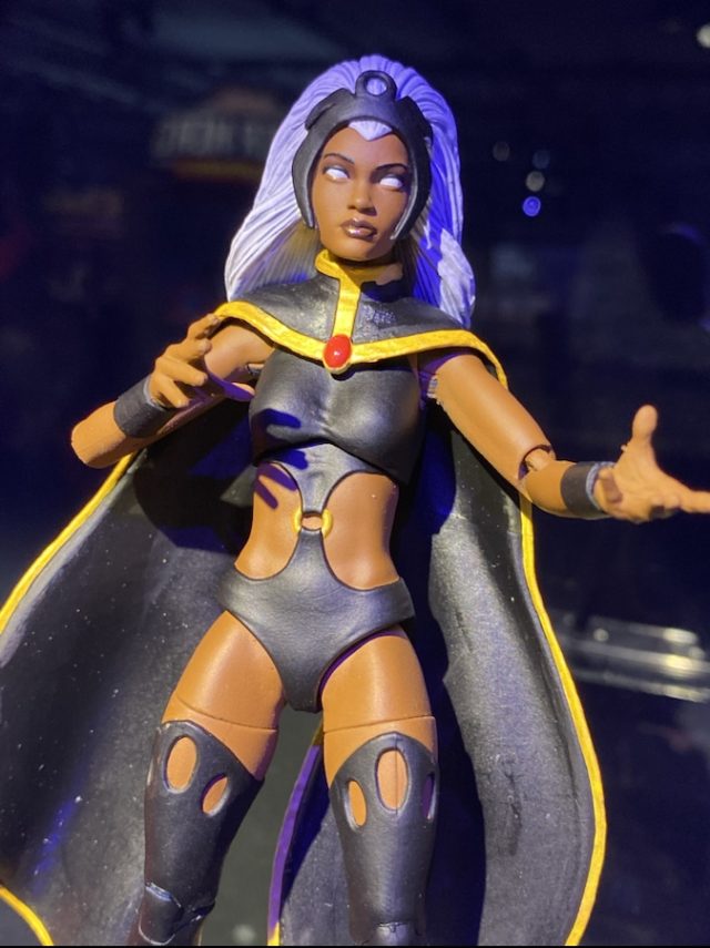 Close-Up of First Appearance Storm Marvel Legends Action Figure