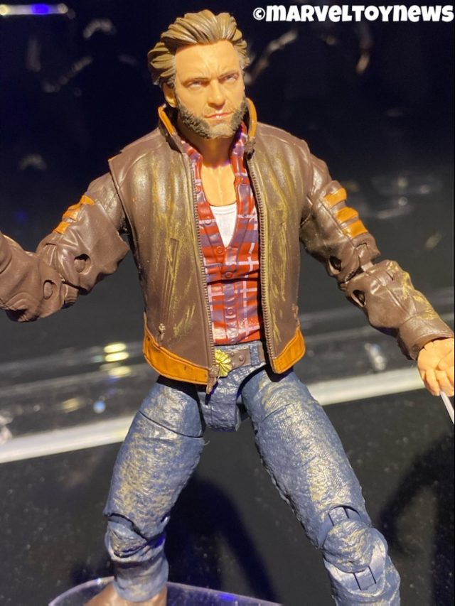 Toy Fair 2020 Hasbro Hugh Jackman Wolverine Figure Close-Up