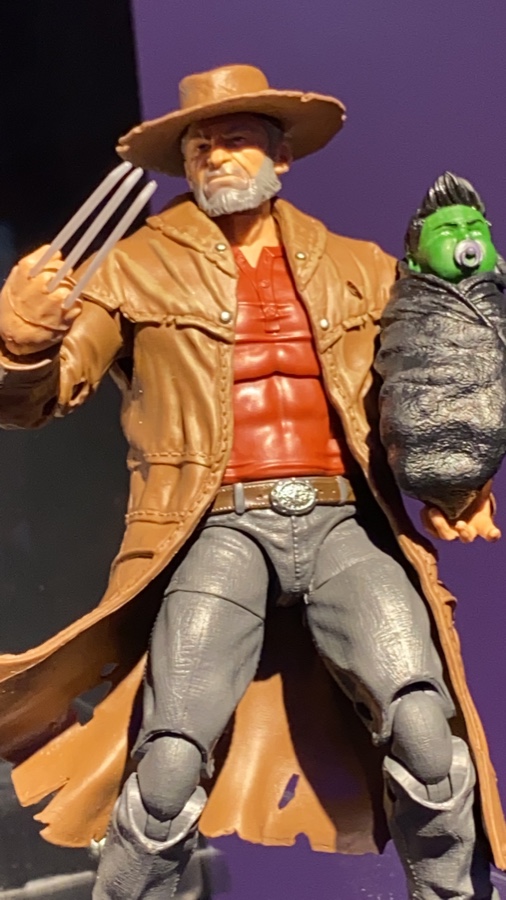 New York Toy Fair 2020 Hasbro Old Man Logan & Baby Hulk Legends Figures
