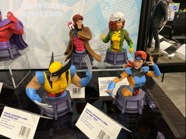 Toy Fair New York Diamond X-Men Animated Busts