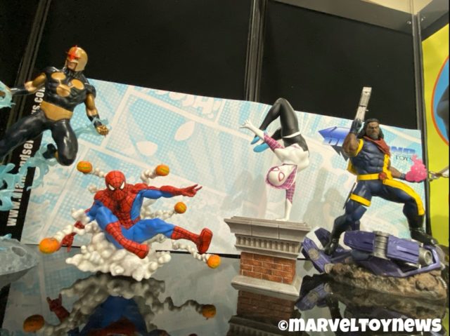 New York Toy Fair 2020 Marvel Gallery Statues Display DST