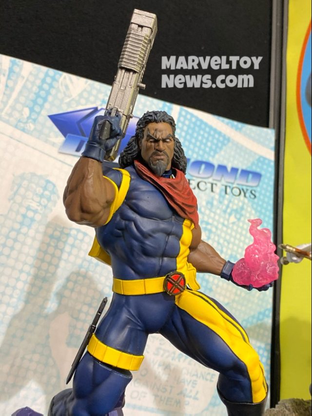 Close-Up of Bishop Marvel Gallery Diamond Select Toys Statue