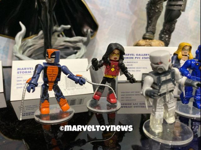 New York Toy Fair 2020 Minimates Constrictor Ghost Spider-Woman Figures