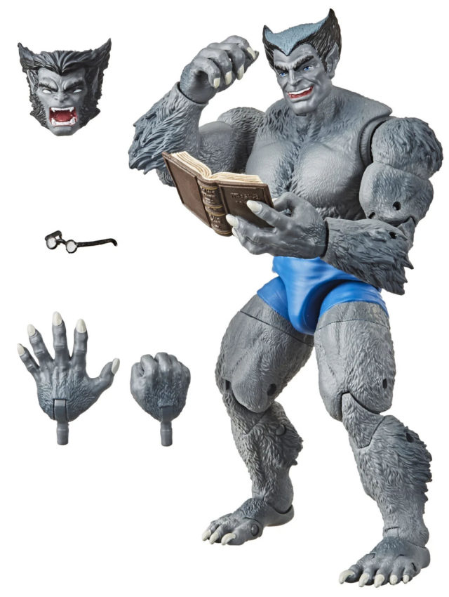Marvel Legends Gray Beast Figure and Accessories X-Men Retro Exclusive