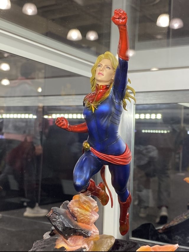 ARTFX Premier Captain Marvel Statue Kotobukiya NY Toy Fair