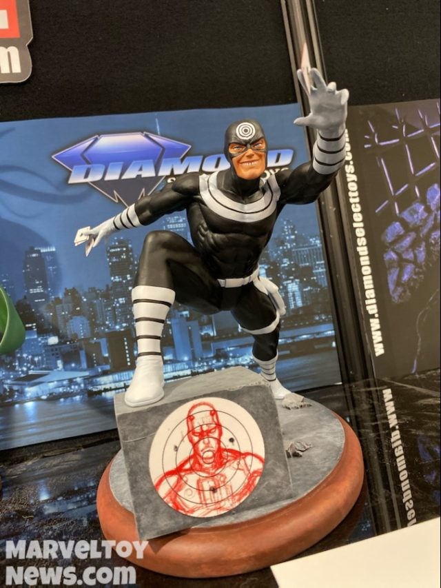 Marvel Premier Collection Bullseye Diamond Statue at 2020 Toy Fair