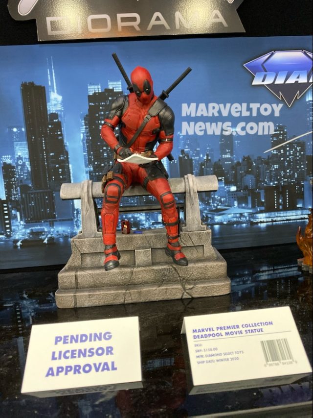 2020 Toy Fair Deadpool Movie Statue DST