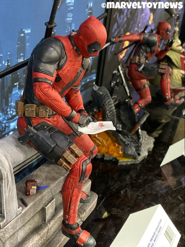 Diamond Select Movie Deadpool Statue at 2020 Toy Fair
